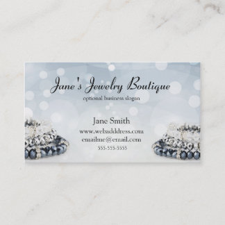 Elegant Jewellery Business Card Design Template