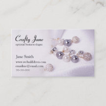 Elegant Jewellery Business Card Design Template