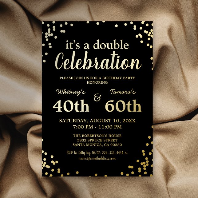 Elegant Joint Birthday Party (Creator Uploaded)