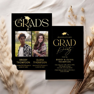 Elegant Joint Graduation Party Photo