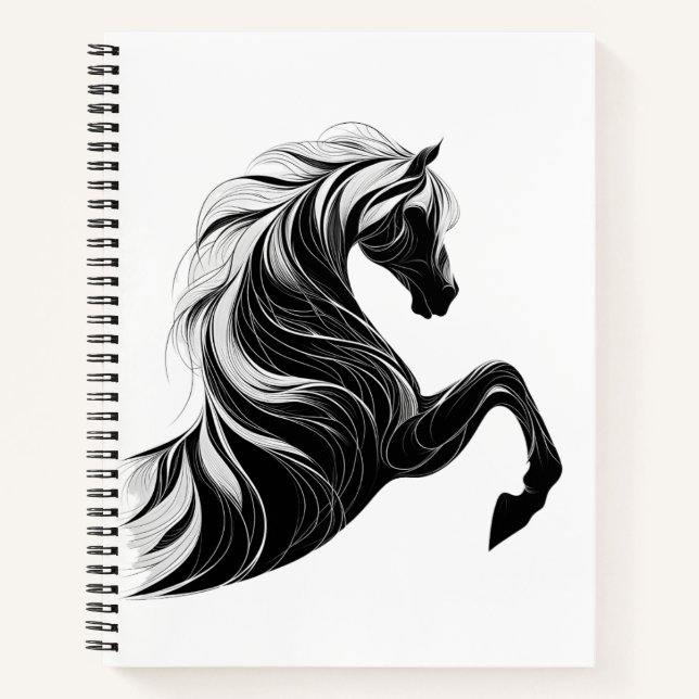 Elegant Journal with Horse Design (Front)
