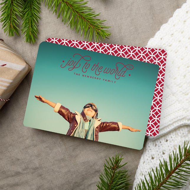 Elegant Joy | Holiday Photo Card (Creator Uploaded)