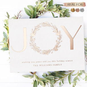 Elegant "Joy" Personalised Real