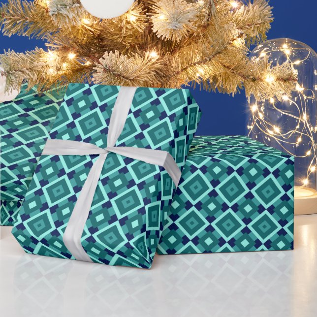 Elegant Joyful Heartfelt Shimmering Feminine Wrapping Paper (Holidays)
