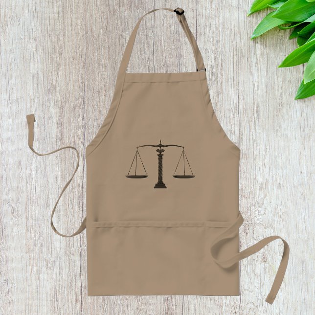 Elegant Justice Scales Standard Apron (Creator Uploaded)