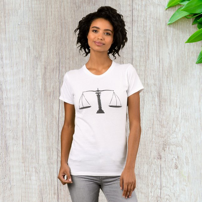 Elegant Justice Scales T-Shirt (Creator Uploaded)