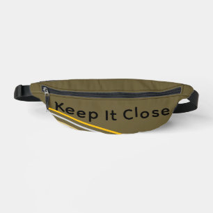 Elegant Keep It  Close  Cut Sew Fanny Pack