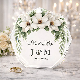 Elegant Keepsake Newlyweds Gift Bride Groom Photo Block