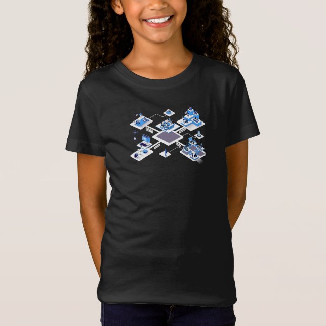 elegant kids' t-shirts (Front)