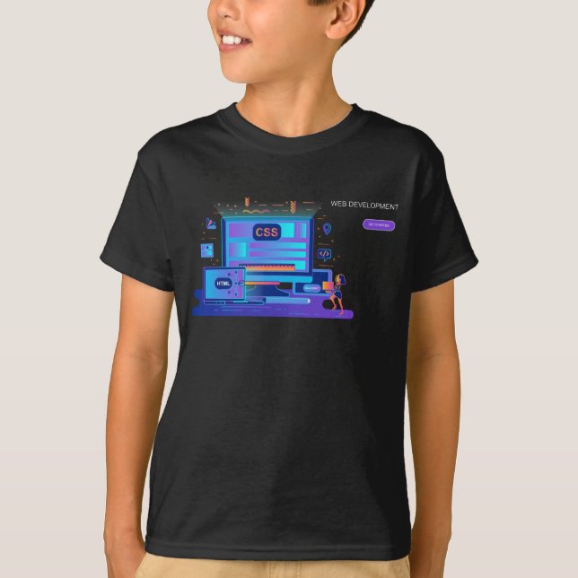 elegant kids' t-shirts (Front)