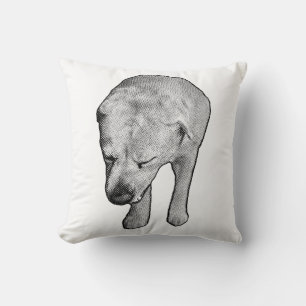 Elegant Lab Study with Soft Dots Cushion