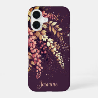 Elegant Laburnum Cascade iPhone 16 Case