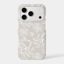 Elegant Lace Aesthetic iPhone 17 Pro Case