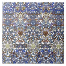 Elegant lace pattern in noble colours-Art Nouveau