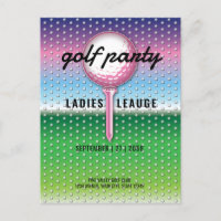Elegant Ladies Golf Party Design