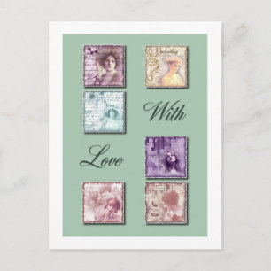 Elegant Ladies Postcard