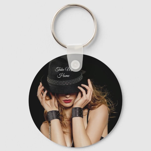 Elegant Lady Keychain (Front)