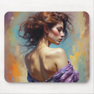 Elegant Lady  Mouse Pad