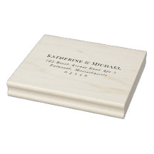 Elegant Large Return Address for RSVP envelopes