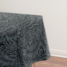 Elegant Larkspur by William Morris, Dark