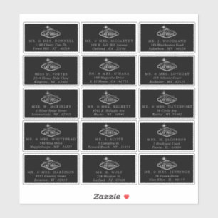 Elegant Las Vegas Destination Wedding Address