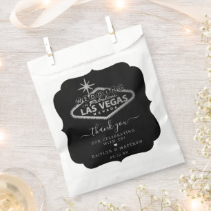 Elegant Las Vegas Destination Wedding Favour Bags