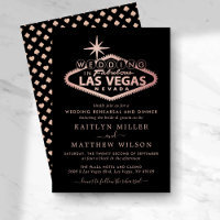 Elegant Las Vegas Destination Wedding Rehearsal