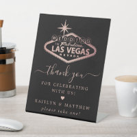 Elegant Las Vegas Destination Wedding Thank You