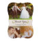 Elegant Laurels Wedding Thank You Photo Flat Card