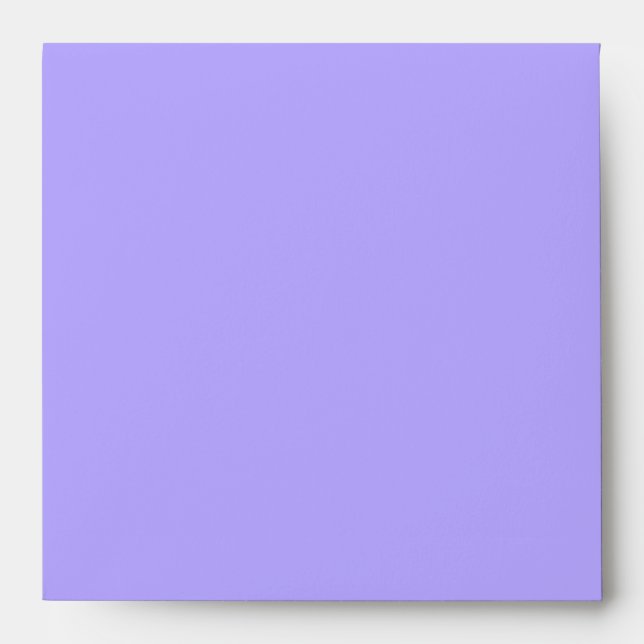 Elegant Lavender Purple Linen Envelopes (Front)