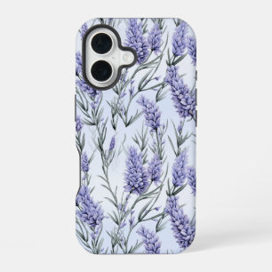 Elegant Lavender Tough iPhone 16 Case