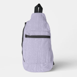 Elegant Lavender Wood Grain Sling Bag