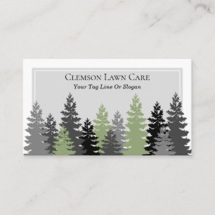 Elegant Lawn Care Professional Business Card