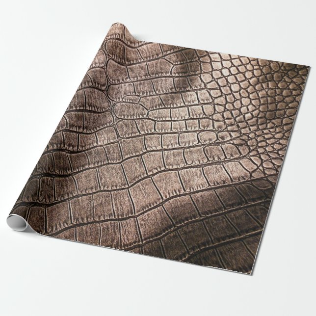 Elegant leather pattern close up. wrapping paper (Unrolled)