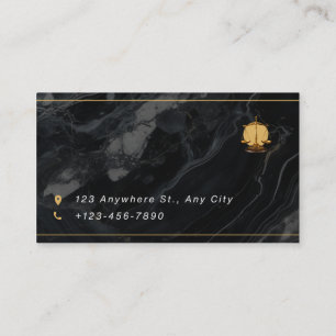 Elegant Legal Counsel Business Card