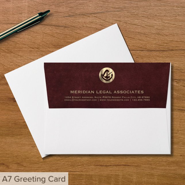 Elegant Legal-Themed Envelope (Creator Uploaded)