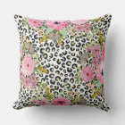 Elegant Leopard Print and Floral Design