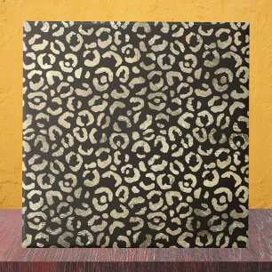 Elegant Leopard Print Tile