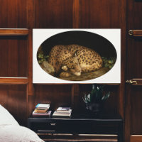 Elegant Leopard Vintage Classic Art