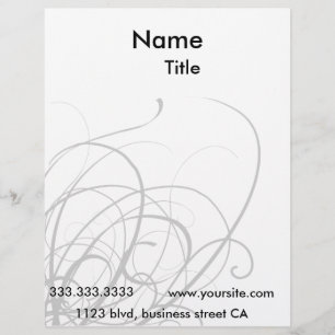 elegant letterheads letterhead template