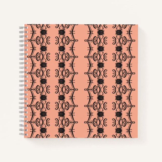 Elegant Letters of Love: A Rose Transformation Notebook (Front)