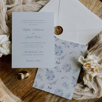 Elegant Light Blue Chinoiserie Wedding