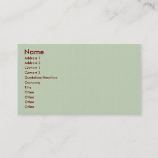 elegant light brown damask circles on blue backgro business card