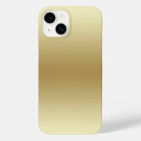 Elegant Light Gold Teal iPhone 14 / iPad case