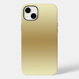 Elegant Light Gold Teal iPhone 14 / iPad case