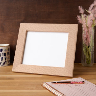 Elegant Light Grey Floral Pattern Laser Etched  Frames