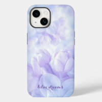 Elegant Light Purple Lilac Flowers Design