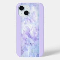 Elegant Light Purple Lilac Flowers Design