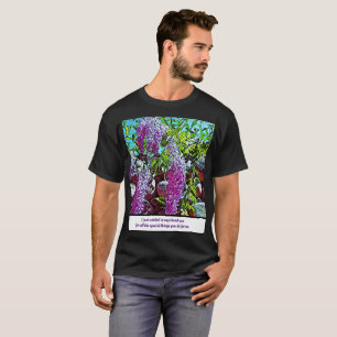 Elegant Lilac Bouquet T-Shirt