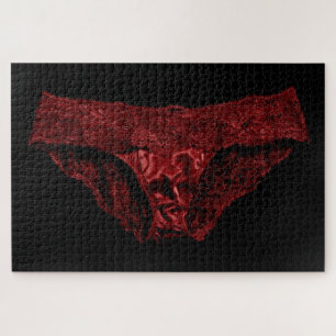 Elegant Lingerie Collection Jigsaw Puzzle